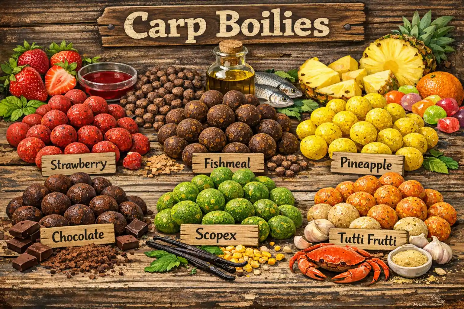 Which Flavour of Boilie Attracts Carp Best in UK Waters?