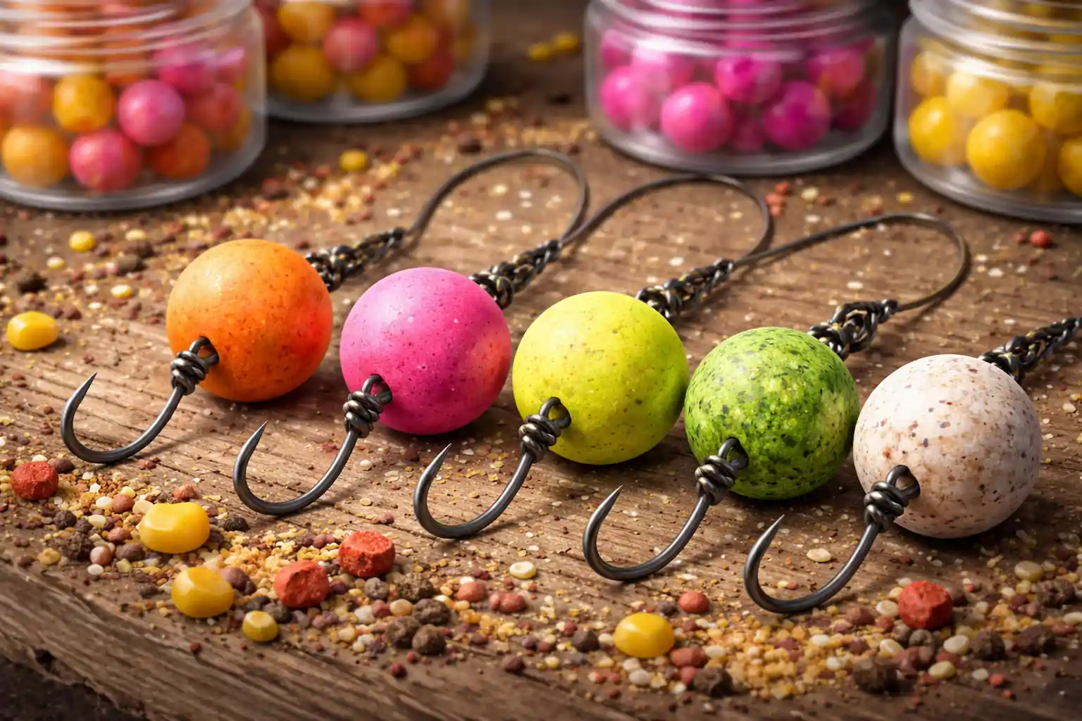 What Colour Hookbait Gives the Best Results for Carp?