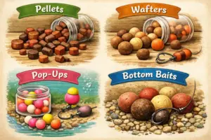 Wafter Hookbaits for Carp Fishing