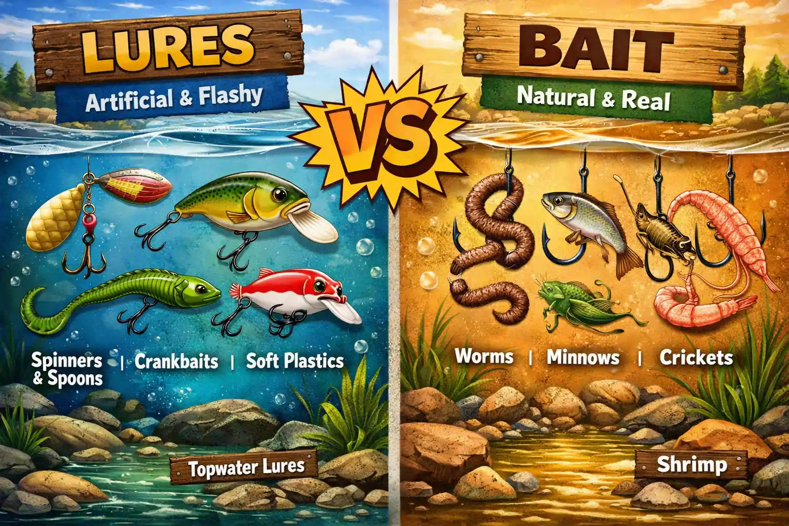 Are Lures Effective for Carp or Is Bait Always Better? Carp can take
